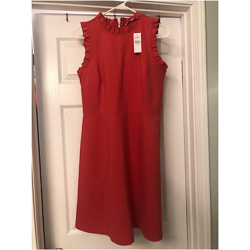 NWT Ann Taylor LOFT knee-length dress size 6